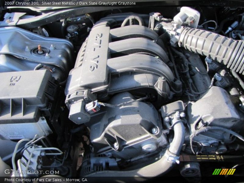 Silver Steel Metallic / Dark Slate Gray/Light Graystone 2007 Chrysler 300