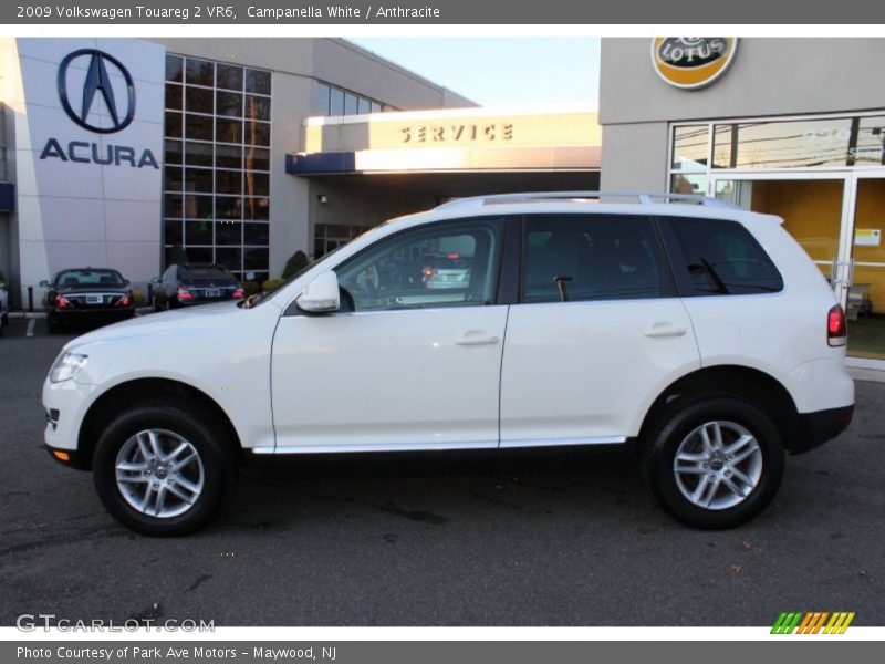 Campanella White / Anthracite 2009 Volkswagen Touareg 2 VR6