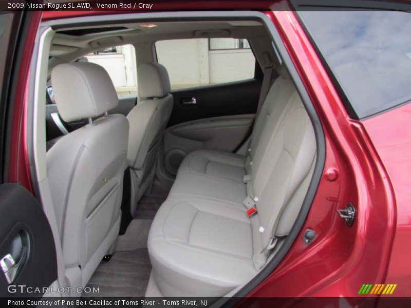 Venom Red / Gray 2009 Nissan Rogue SL AWD