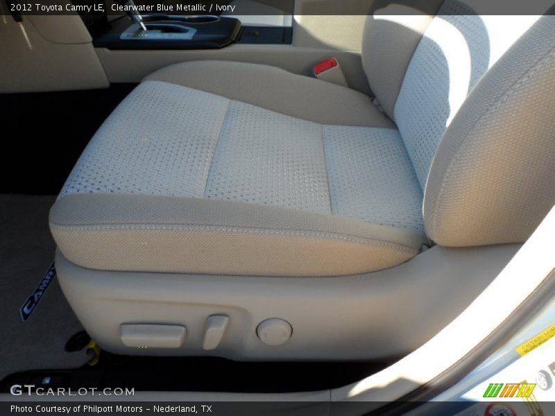 Clearwater Blue Metallic / Ivory 2012 Toyota Camry LE