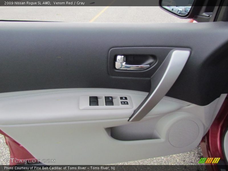 Venom Red / Gray 2009 Nissan Rogue SL AWD