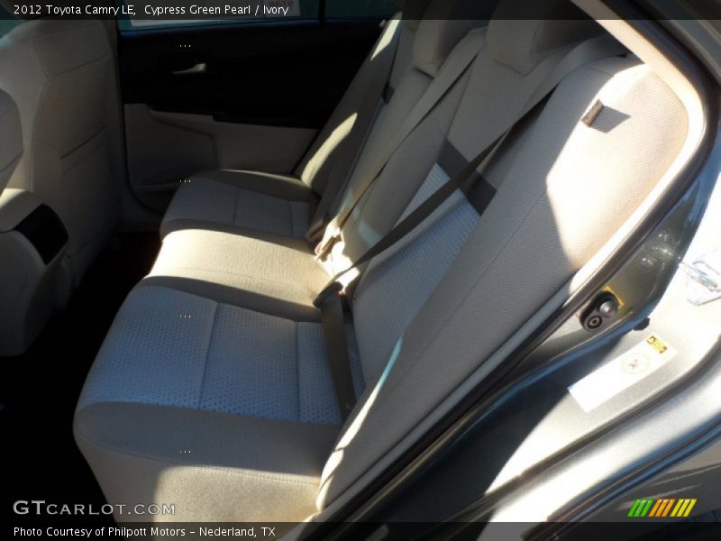 Cypress Green Pearl / Ivory 2012 Toyota Camry LE