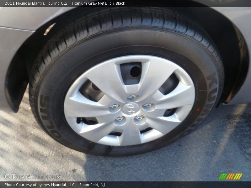 Titanium Gray Metallic / Black 2011 Hyundai Elantra Touring GLS
