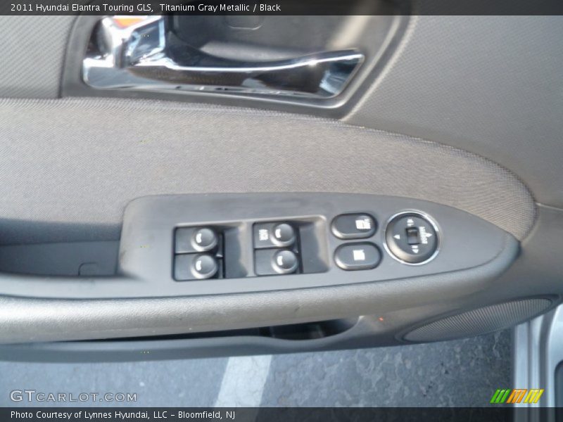 Titanium Gray Metallic / Black 2011 Hyundai Elantra Touring GLS