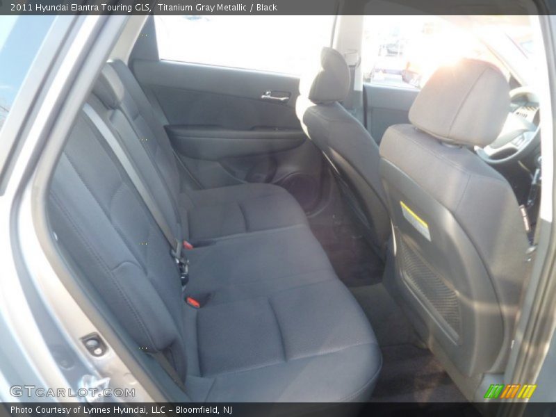 Titanium Gray Metallic / Black 2011 Hyundai Elantra Touring GLS