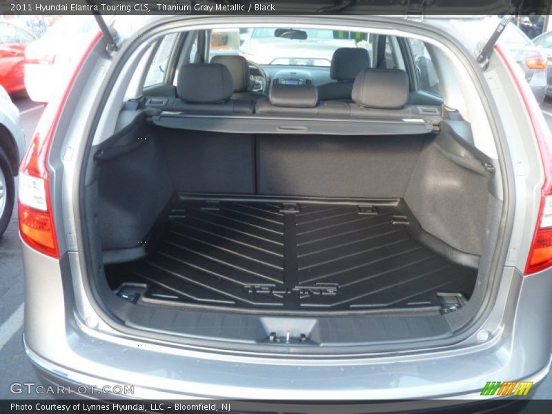 Titanium Gray Metallic / Black 2011 Hyundai Elantra Touring GLS