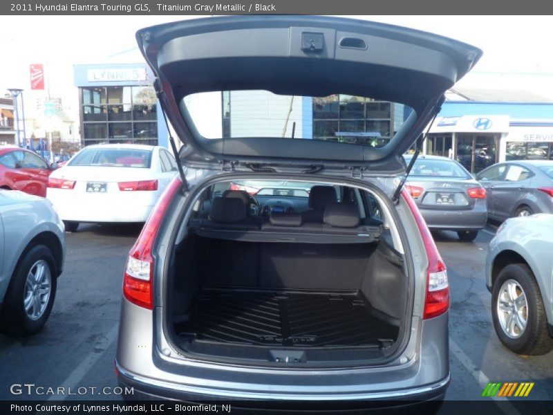 Titanium Gray Metallic / Black 2011 Hyundai Elantra Touring GLS