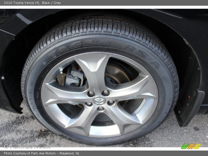 Black / Gray 2010 Toyota Venza V6