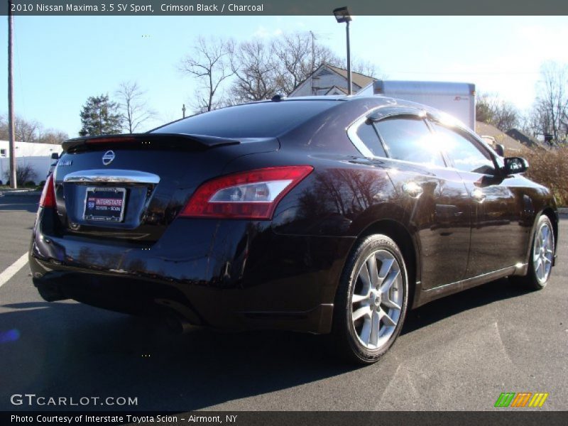Crimson Black / Charcoal 2010 Nissan Maxima 3.5 SV Sport