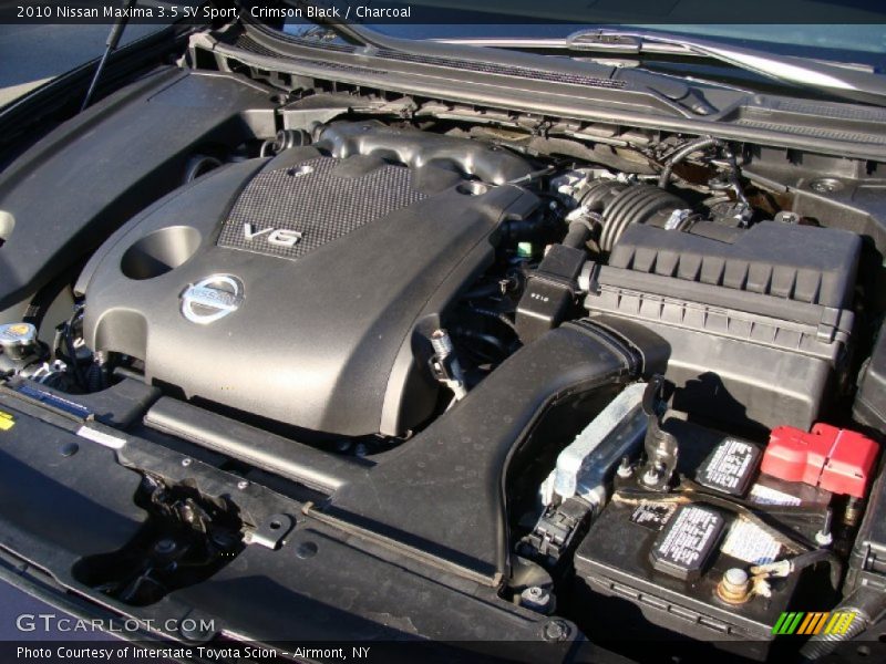 Crimson Black / Charcoal 2010 Nissan Maxima 3.5 SV Sport