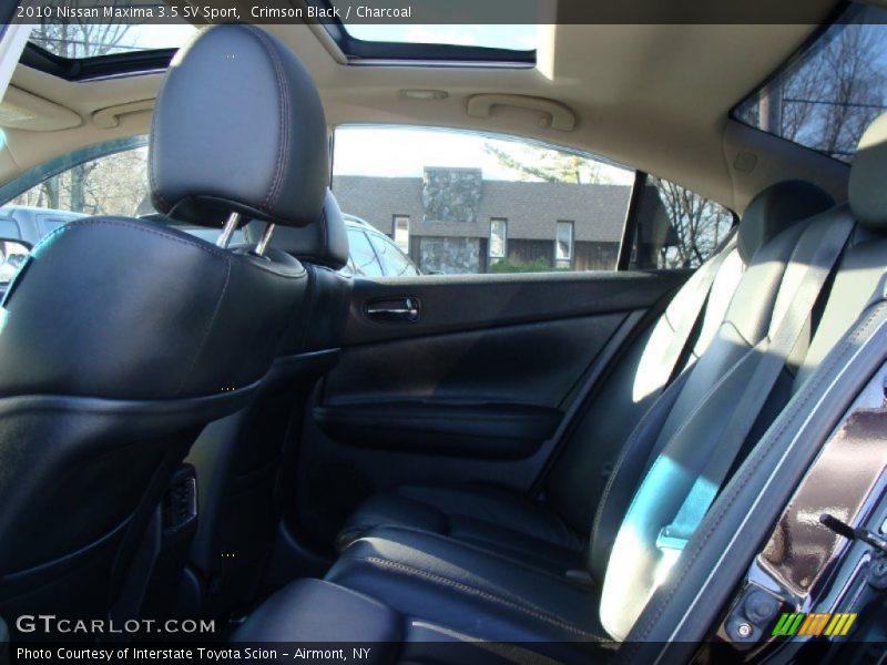 Crimson Black / Charcoal 2010 Nissan Maxima 3.5 SV Sport