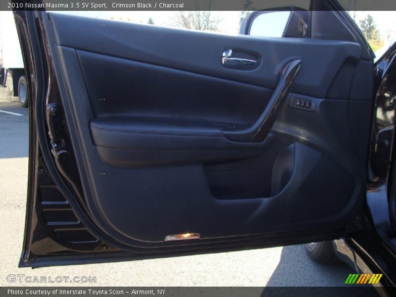 Crimson Black / Charcoal 2010 Nissan Maxima 3.5 SV Sport