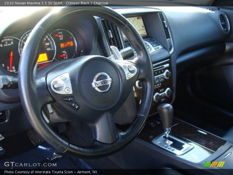 Crimson Black / Charcoal 2010 Nissan Maxima 3.5 SV Sport