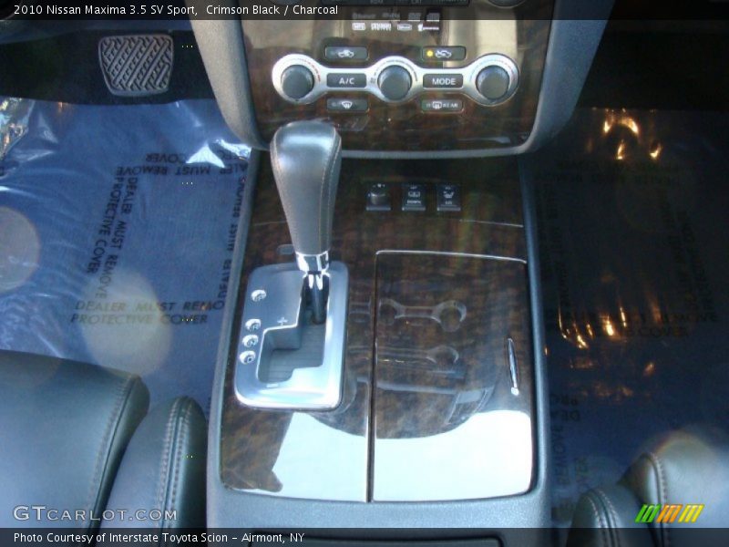 Crimson Black / Charcoal 2010 Nissan Maxima 3.5 SV Sport