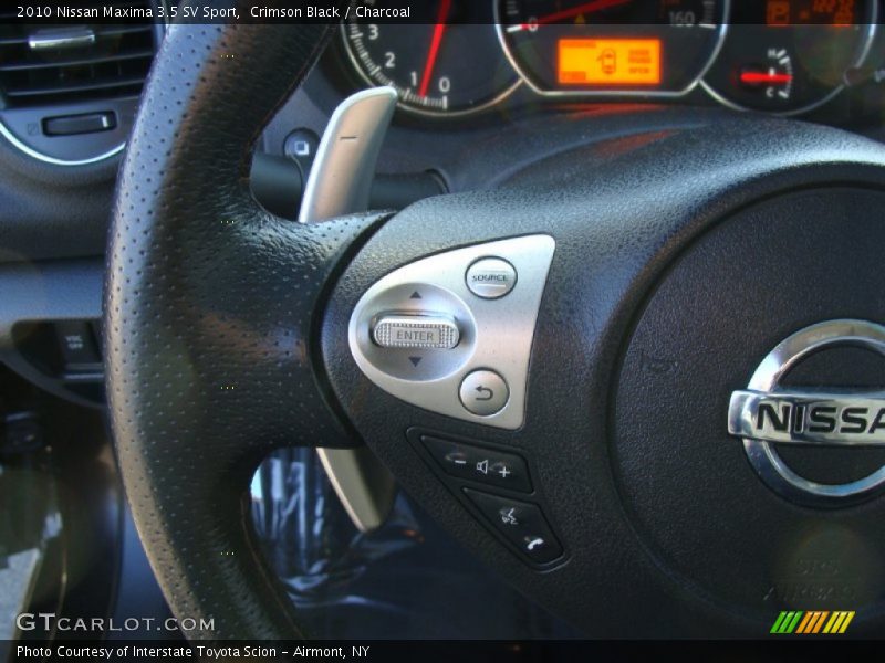 Crimson Black / Charcoal 2010 Nissan Maxima 3.5 SV Sport