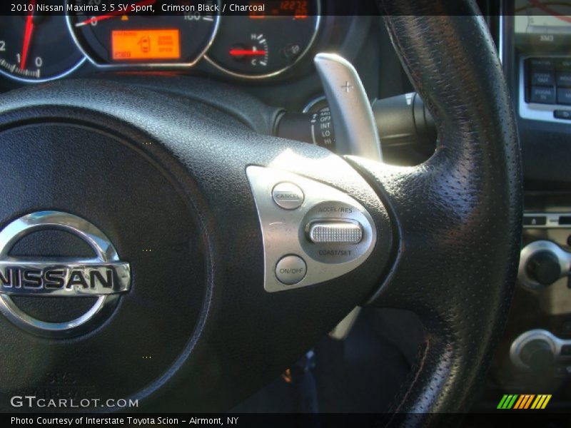 Crimson Black / Charcoal 2010 Nissan Maxima 3.5 SV Sport