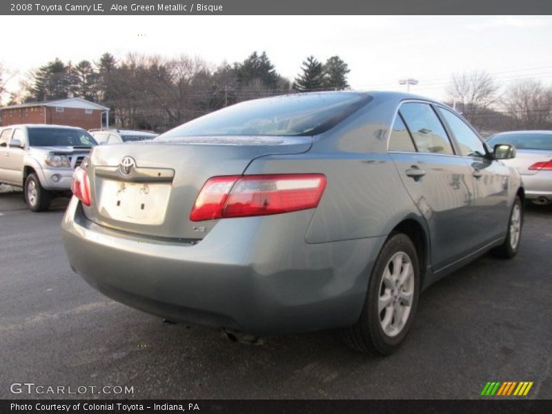 Aloe Green Metallic / Bisque 2008 Toyota Camry LE