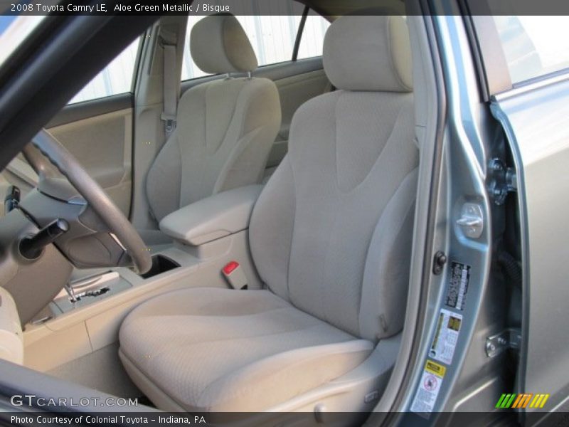 Aloe Green Metallic / Bisque 2008 Toyota Camry LE