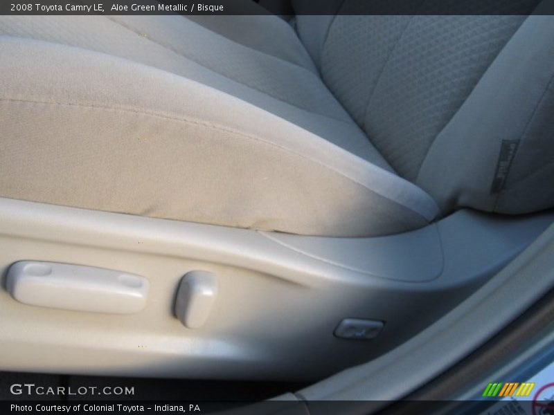 Aloe Green Metallic / Bisque 2008 Toyota Camry LE