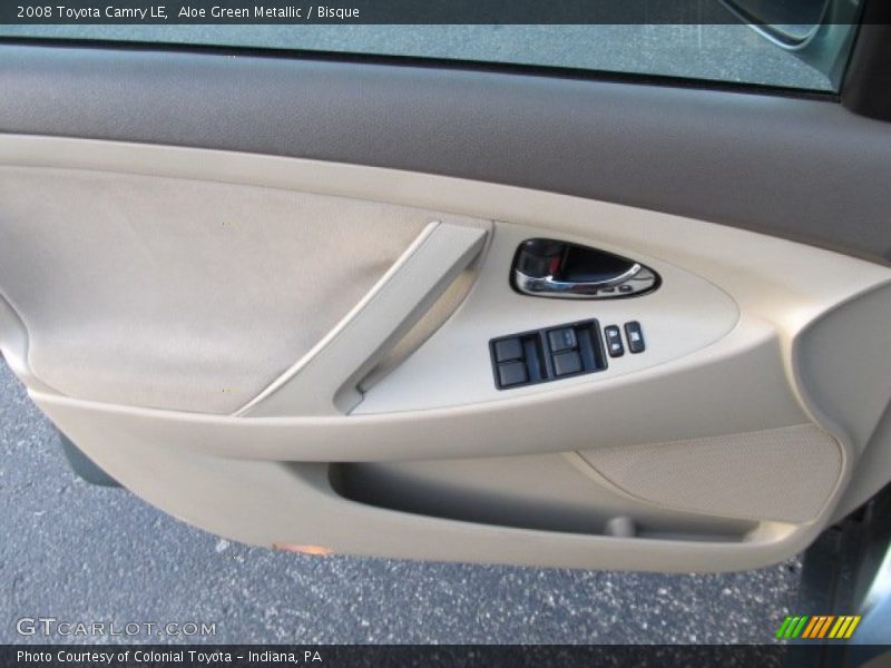 Aloe Green Metallic / Bisque 2008 Toyota Camry LE