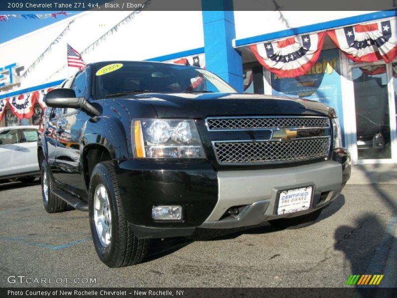 Black / Ebony 2009 Chevrolet Tahoe Z71 4x4