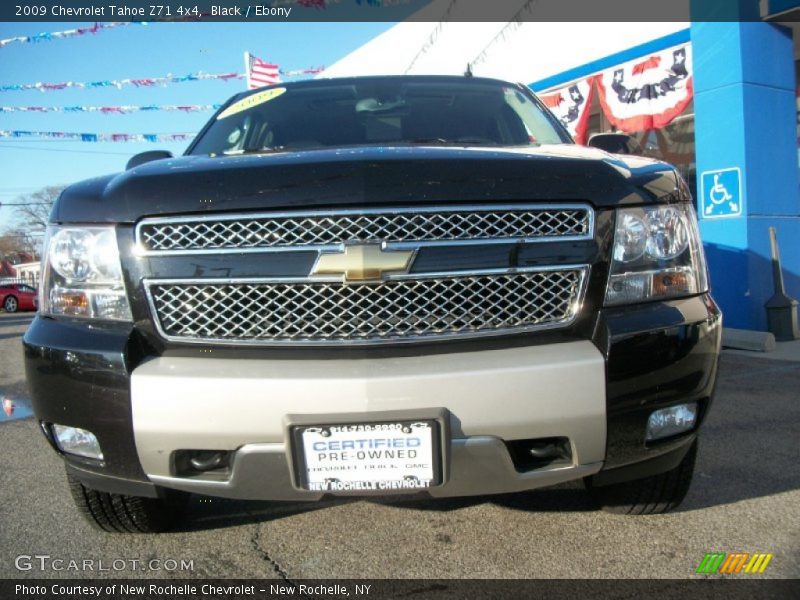 Black / Ebony 2009 Chevrolet Tahoe Z71 4x4