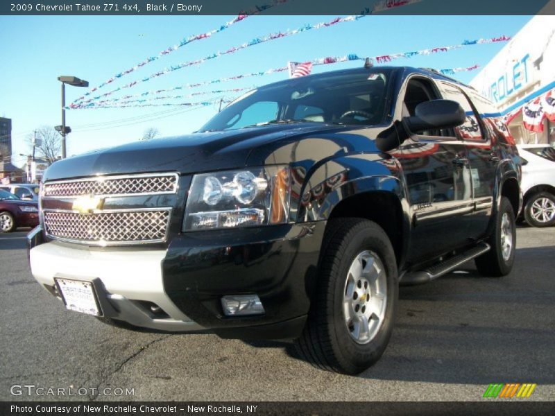 Black / Ebony 2009 Chevrolet Tahoe Z71 4x4