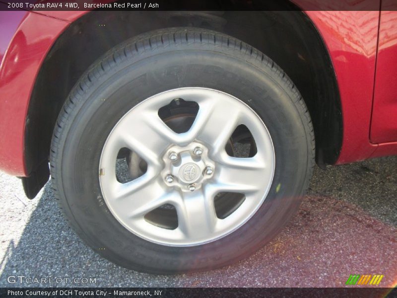 Barcelona Red Pearl / Ash 2008 Toyota RAV4 4WD