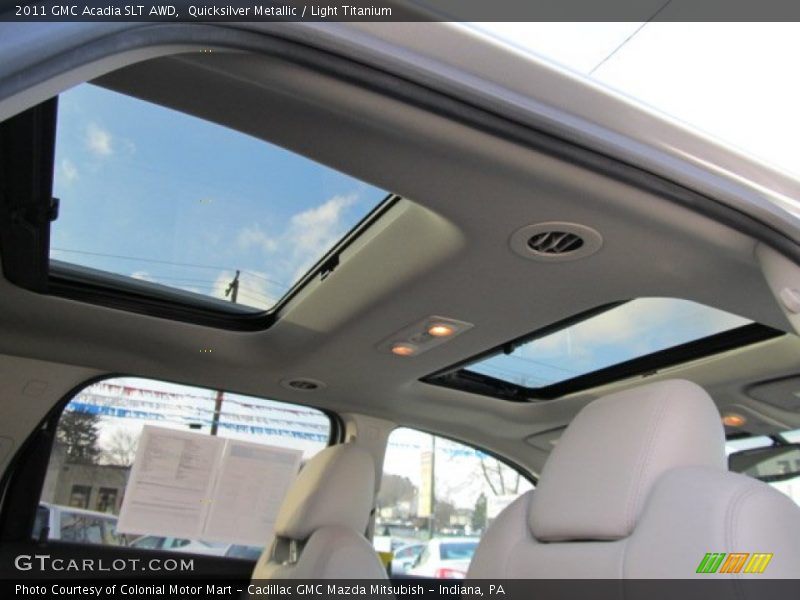 Quicksilver Metallic / Light Titanium 2011 GMC Acadia SLT AWD