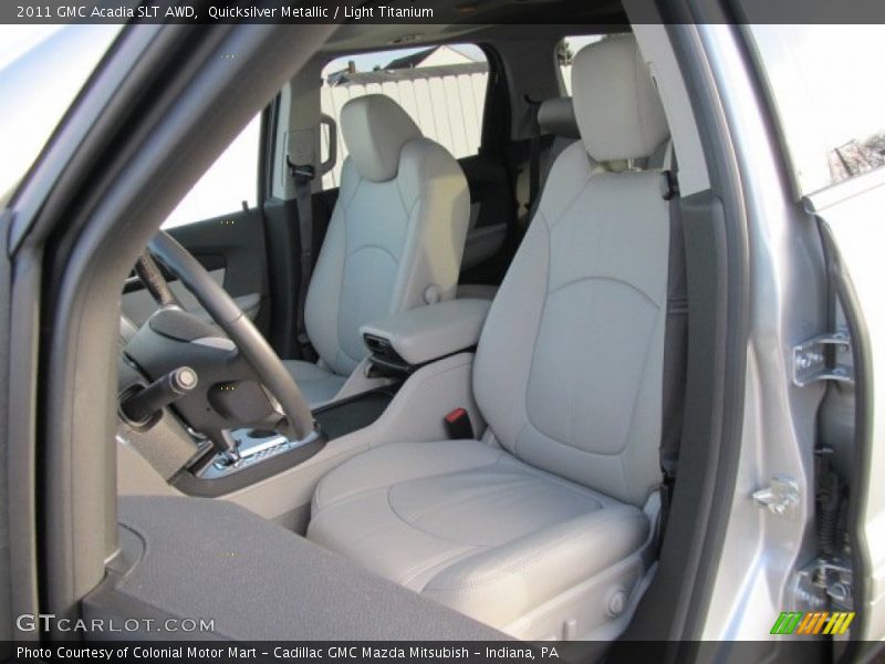 Quicksilver Metallic / Light Titanium 2011 GMC Acadia SLT AWD