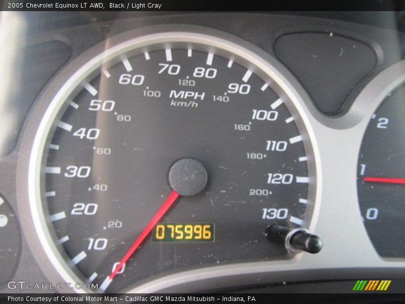 Black / Light Gray 2005 Chevrolet Equinox LT AWD