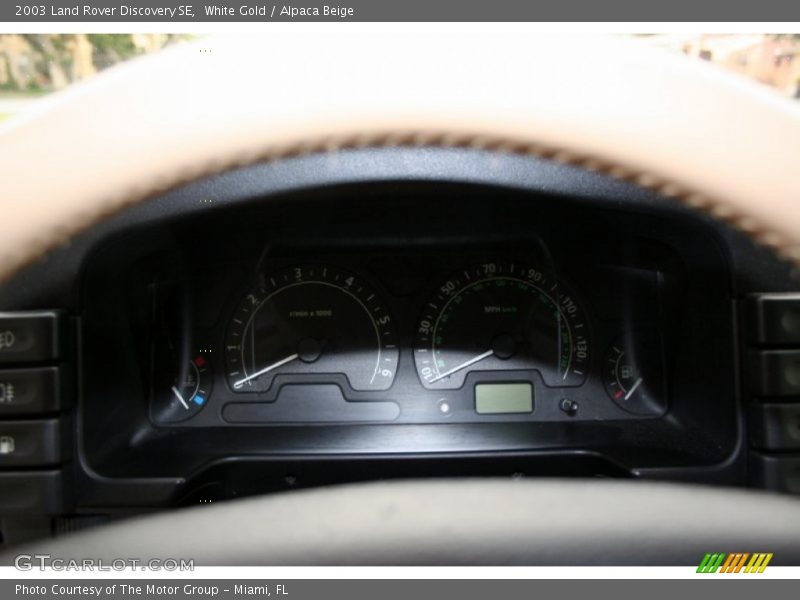 White Gold / Alpaca Beige 2003 Land Rover Discovery SE