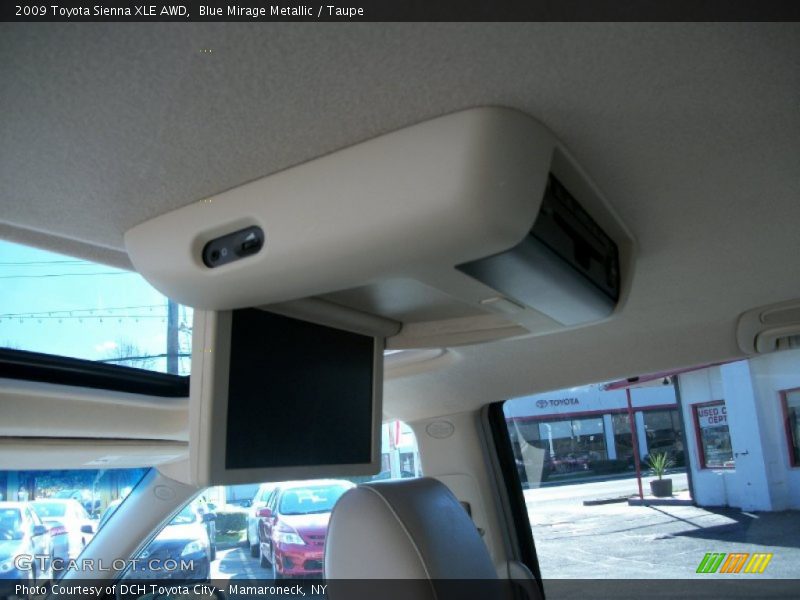 Blue Mirage Metallic / Taupe 2009 Toyota Sienna XLE AWD