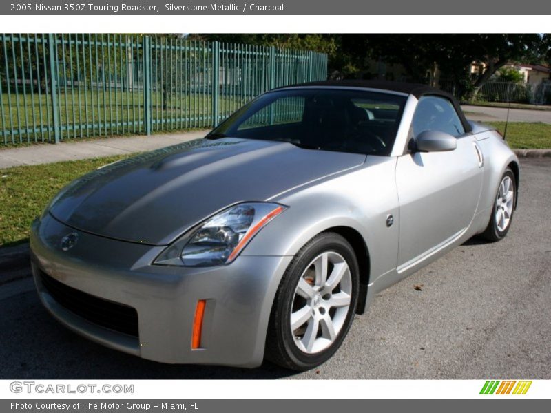 Silverstone Metallic / Charcoal 2005 Nissan 350Z Touring Roadster