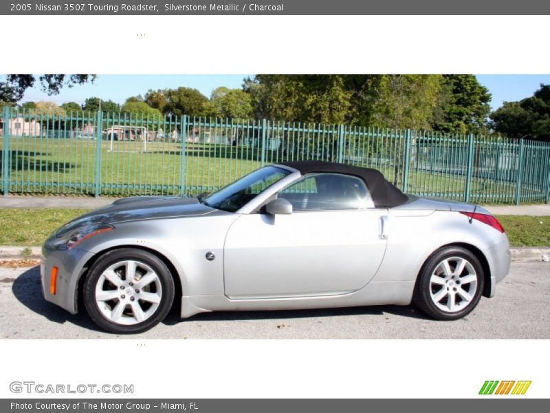 Silverstone Metallic / Charcoal 2005 Nissan 350Z Touring Roadster