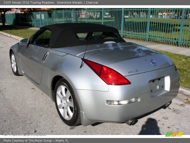Silverstone Metallic / Charcoal 2005 Nissan 350Z Touring Roadster