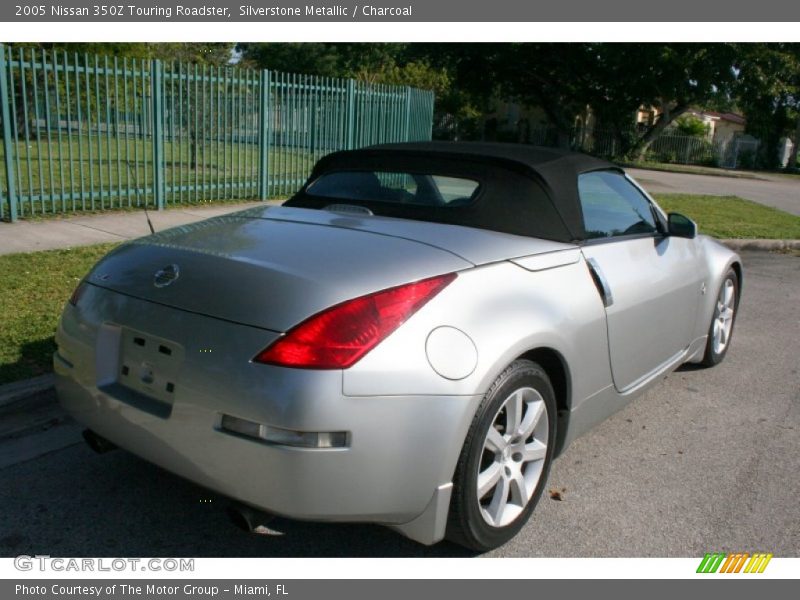 Silverstone Metallic / Charcoal 2005 Nissan 350Z Touring Roadster