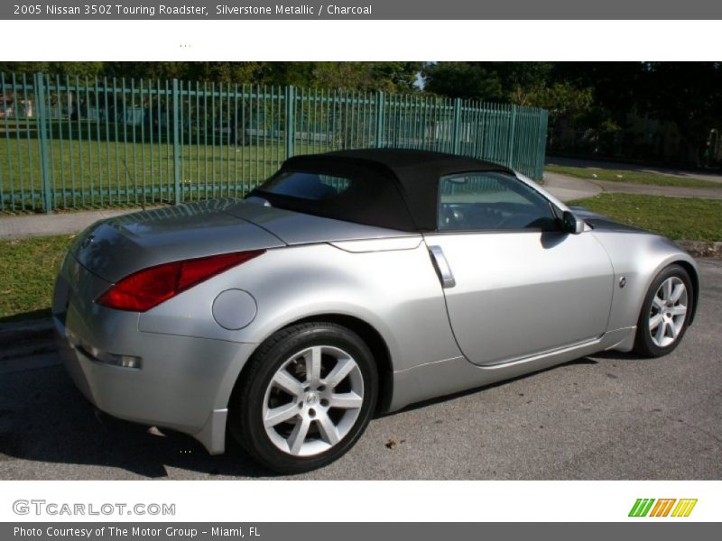 Silverstone Metallic / Charcoal 2005 Nissan 350Z Touring Roadster
