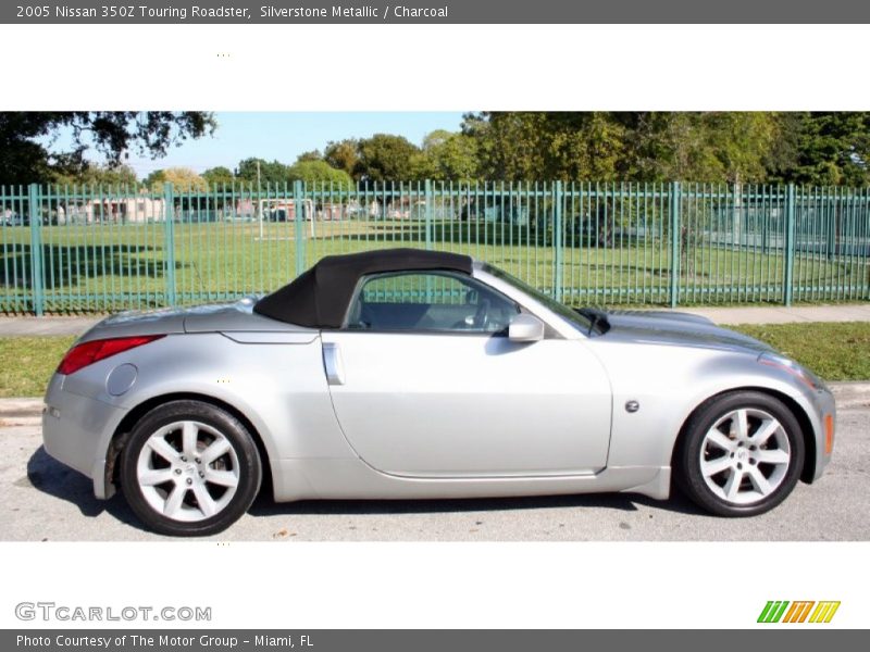 Silverstone Metallic / Charcoal 2005 Nissan 350Z Touring Roadster