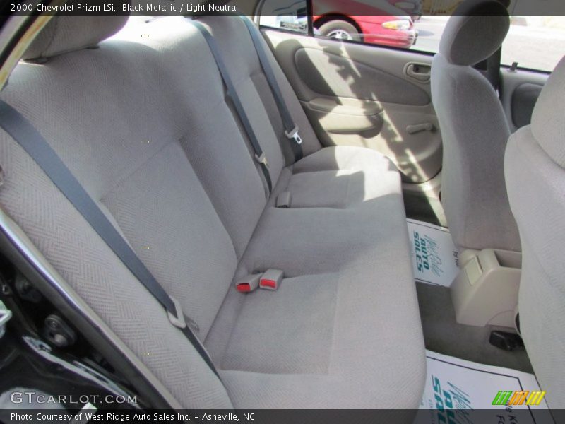 Black Metallic / Light Neutral 2000 Chevrolet Prizm LSi