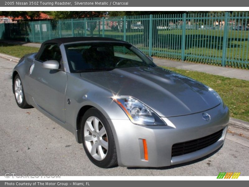 Silverstone Metallic / Charcoal 2005 Nissan 350Z Touring Roadster
