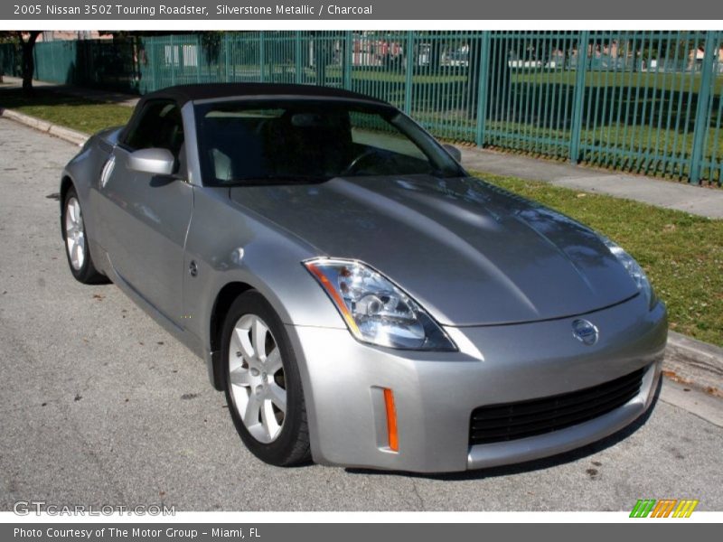 Silverstone Metallic / Charcoal 2005 Nissan 350Z Touring Roadster