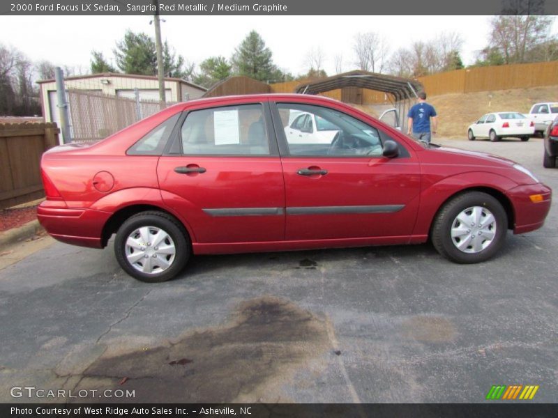  2000 Focus LX Sedan Sangria Red Metallic