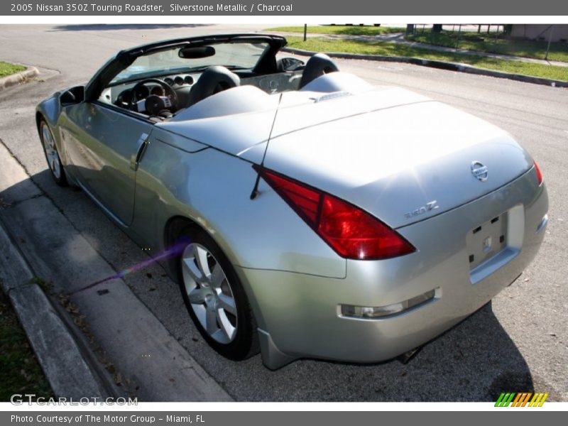 Silverstone Metallic / Charcoal 2005 Nissan 350Z Touring Roadster