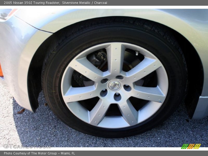 Silverstone Metallic / Charcoal 2005 Nissan 350Z Touring Roadster