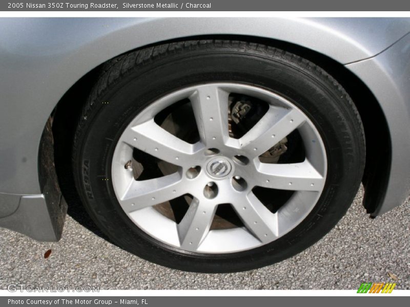 Silverstone Metallic / Charcoal 2005 Nissan 350Z Touring Roadster