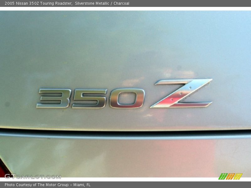 Silverstone Metallic / Charcoal 2005 Nissan 350Z Touring Roadster