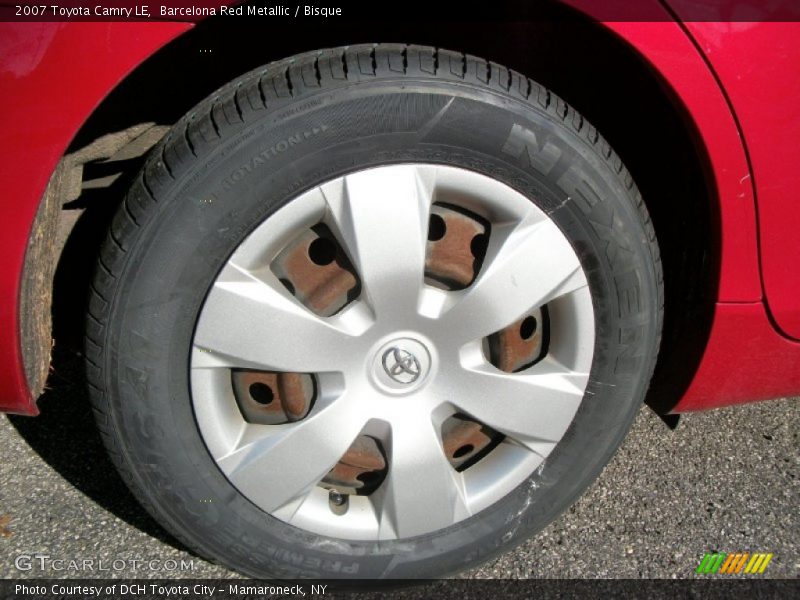 Barcelona Red Metallic / Bisque 2007 Toyota Camry LE