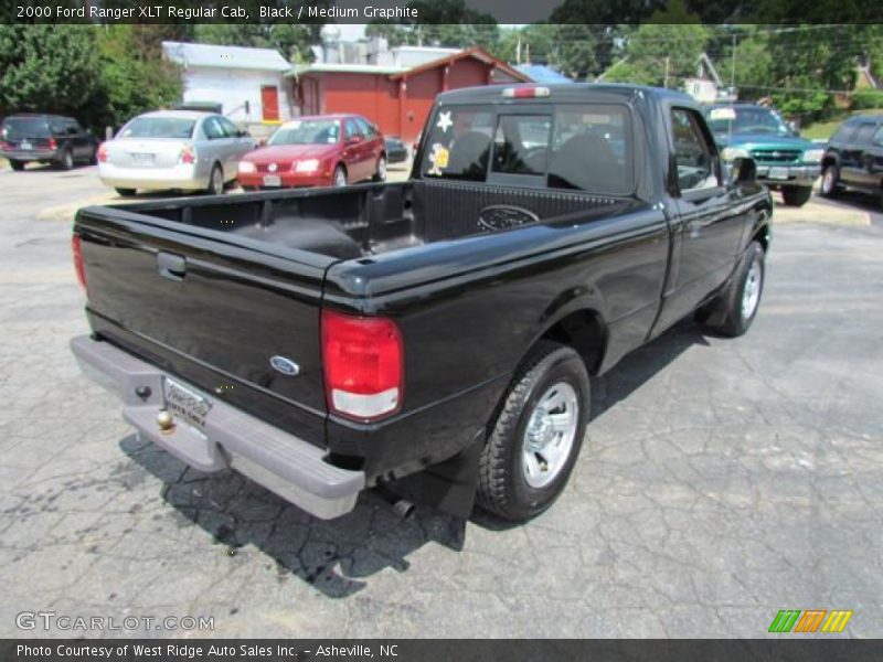 Black / Medium Graphite 2000 Ford Ranger XLT Regular Cab