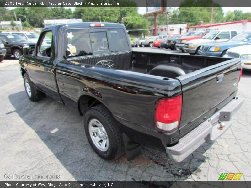 Black / Medium Graphite 2000 Ford Ranger XLT Regular Cab